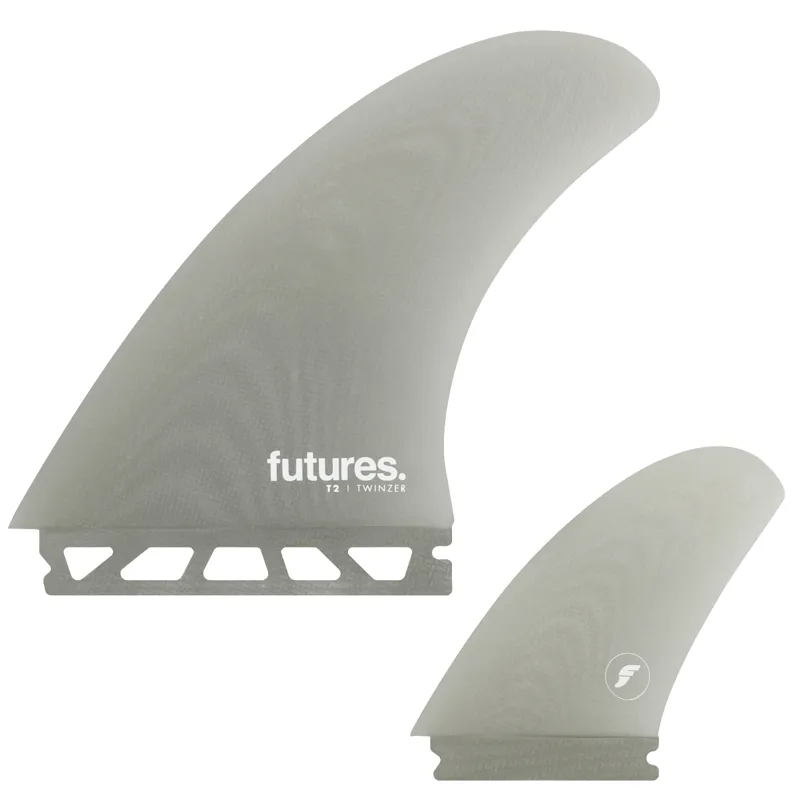 Futures Fins TW2 Twinzer Fin Set in Smoke
