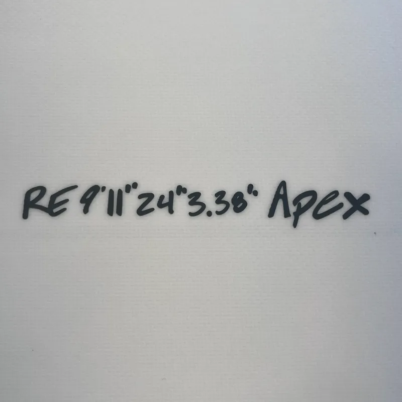 Thunderbolt CJ Apex 9ft 11 Surfboard in Grey-3