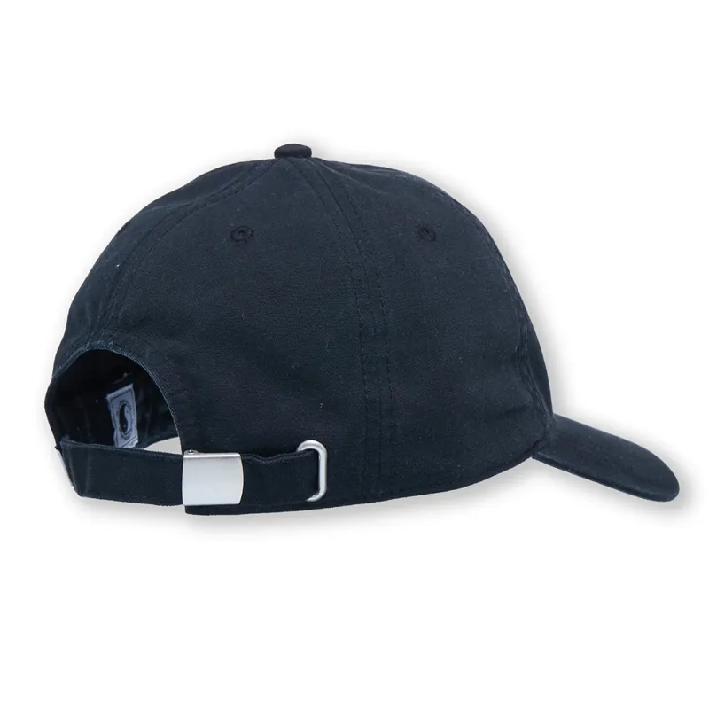 T and C Surf Designs TCSH Dad Cap in Washed Black-1