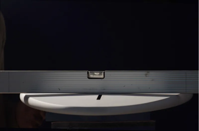 Torq Miami Blue/Carbon Strip Fun Surfboard - Futures-4