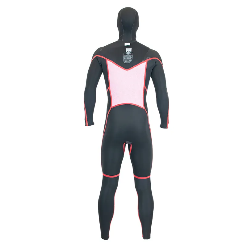 Alder / Torch / Juniors / 5-3mm / Hooded / Chest Zip / Black-2