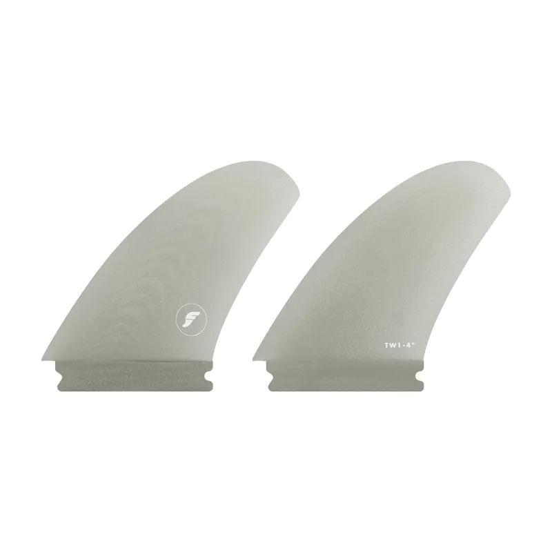 Futures Fins TW1 Twinzer Carnard Fins in Smoke