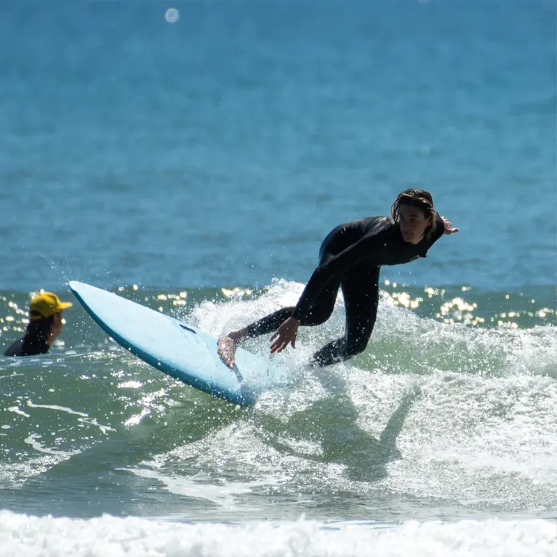 Softech The Slayer Epoxy Soft Surfboard in Clear Sky-4