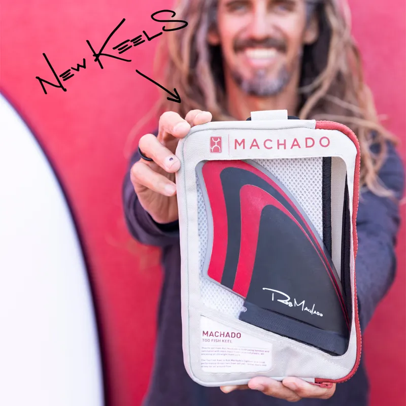 Machado Too Fish Twin Keel for Futures Fin System-3