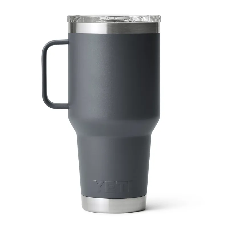 Yeti Rambler 30oz Travel Mug in Charcoal-1