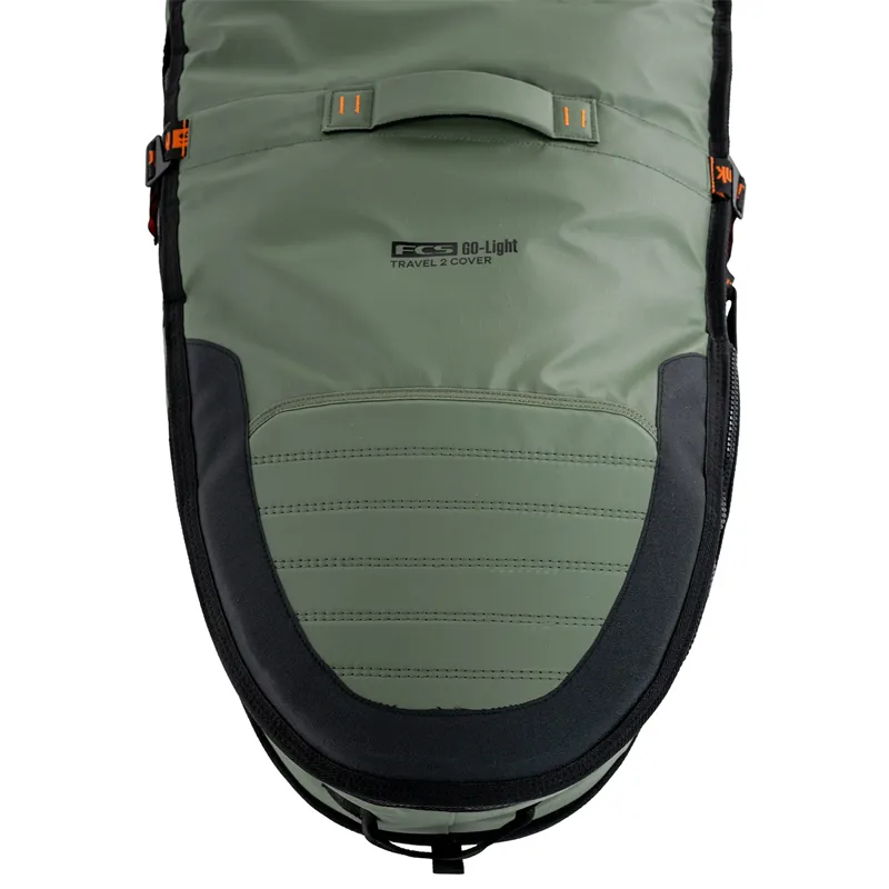 FCS GO-Light Travel 2 Shortboard/Fish Board Bag-3