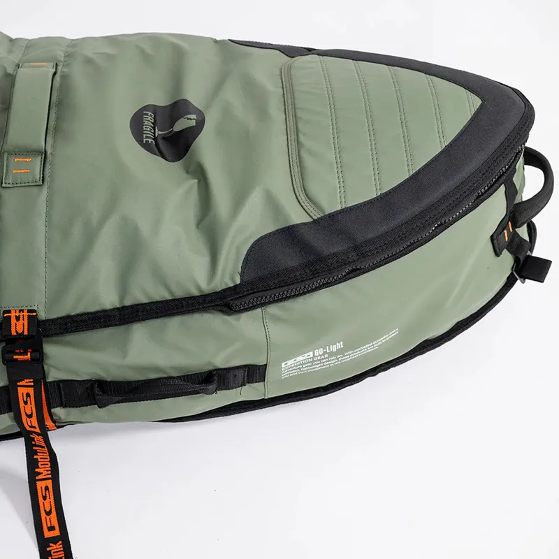 FCS GO-Light Travel 2 Shortboard/Fish Board Bag-5