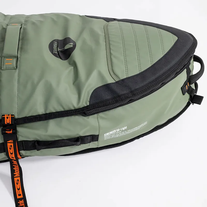 FCS GO-Light Travel 2 Wheelie Longboard Board Bag-10