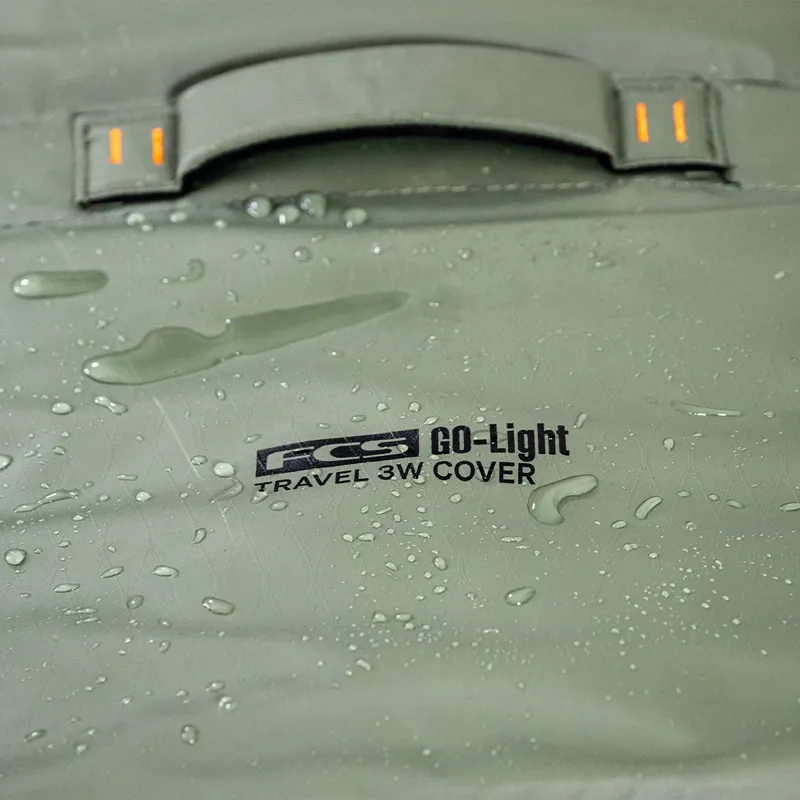 FCS GO-Light Travel 3 Shortboard/Fish Board Bag-4