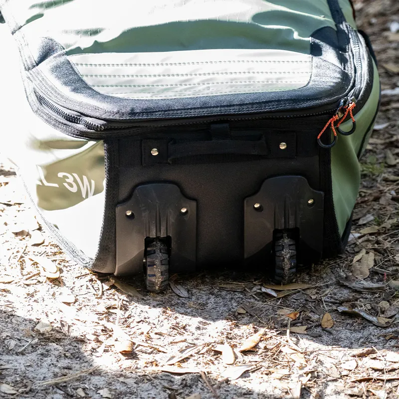 FCS GO-Light Travel 3 Wheelie Shortboard/Fish Board Bag-9