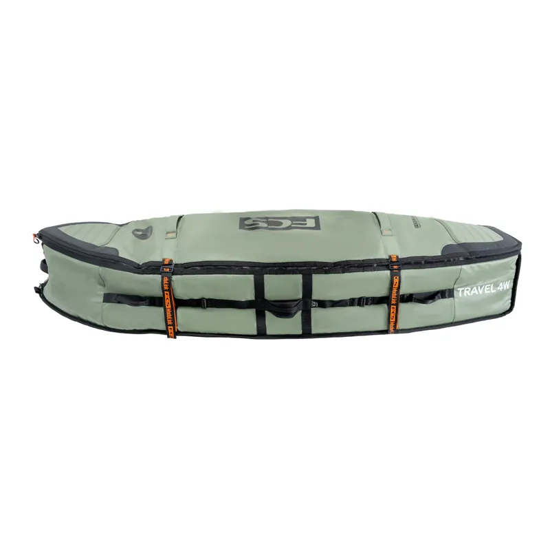 FCS GO-Light Travel 4 Wheelie Shortboard/Fish Board Bag-2