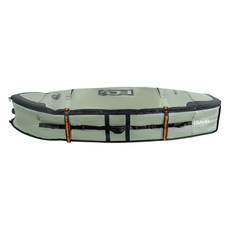 FCS GO-Light Travel 5 Wheelie Shortboard/Fish Team Board Bag - 6ft 07-2