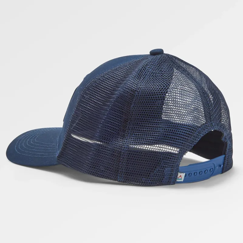 Passenger Core Recycled Cotton Trucker Cap in Rich Navy-1