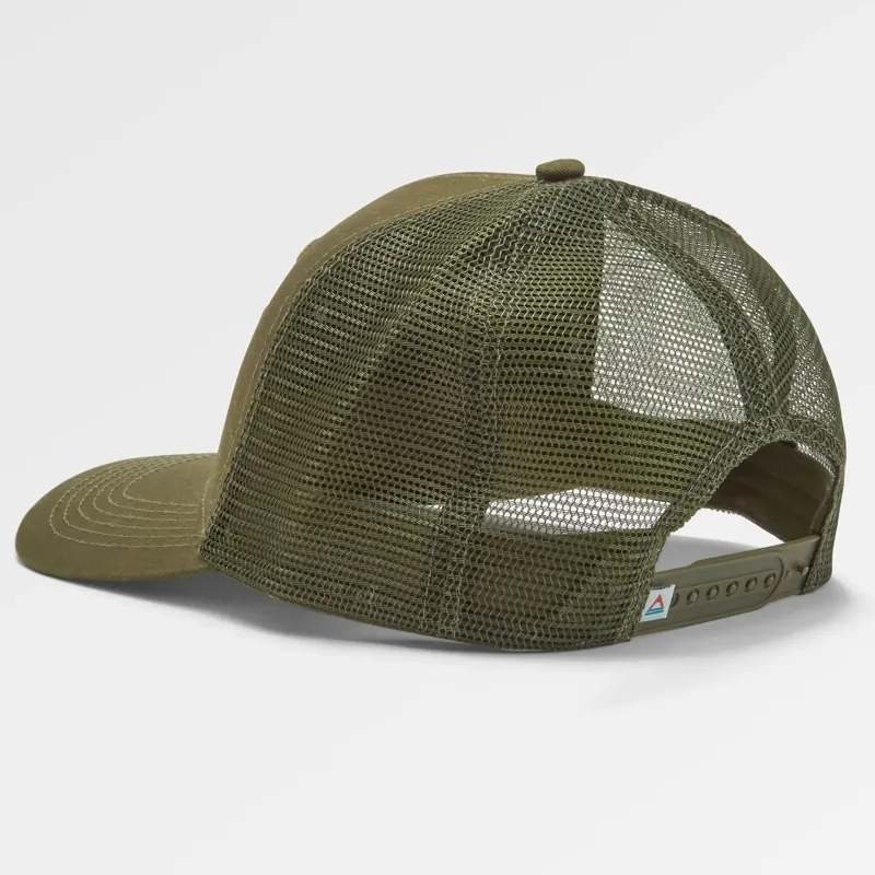 Passenger Core Recycled Cotton Trucker Cap in Khaki-1