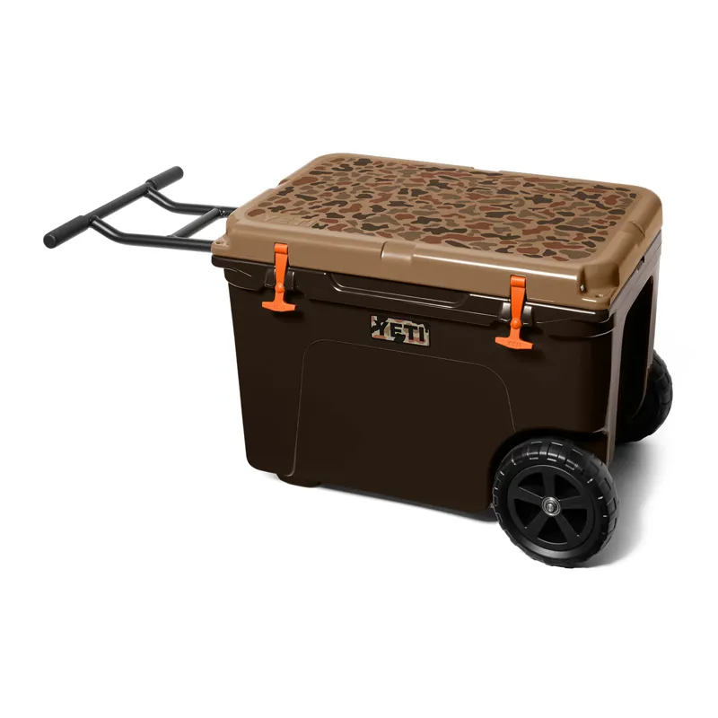 Yeti Tundra Haul Wheeled Cooler in Wetlands Camo-3