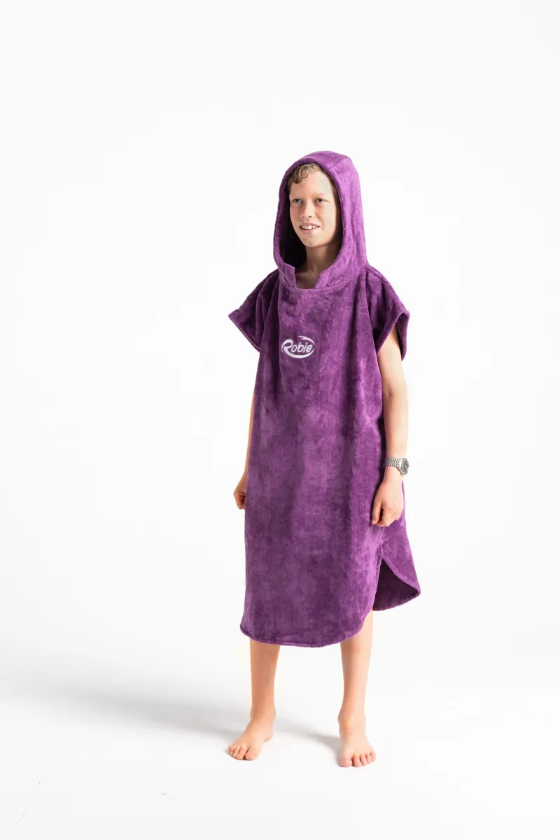 Robie / Original Towel Robe Junior / Ultra Violet-1