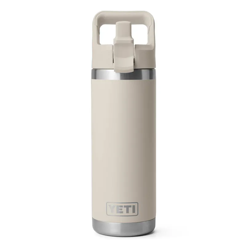 Yeti Rambler 18oz Straw Bottle in Cape Taupe