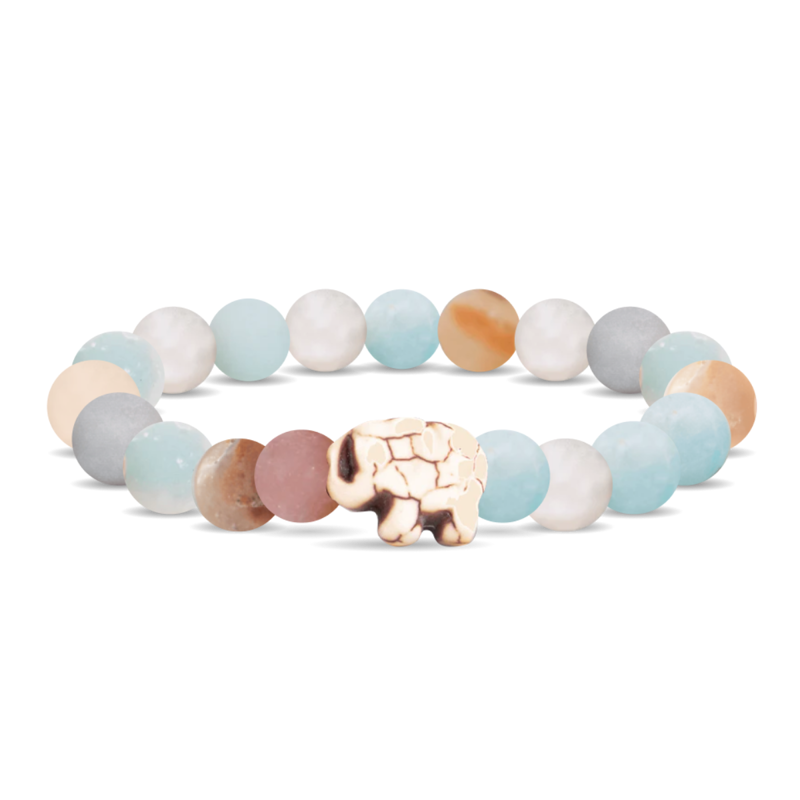Fahlo The Expedition Elephant Tracking Bracelet in Sky Stone