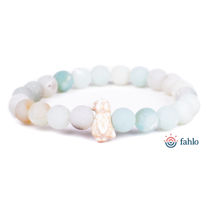 Fahlo The Passage Penguin Tracking Bracelet in Sky Stone