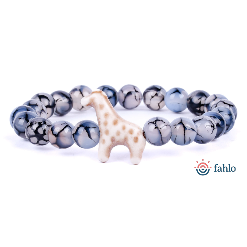 Fahlo The Trek Giraffe Tracking Bracelet in Keystone