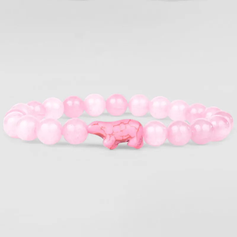 Fahlo The Venture  Polar Bear Tracking Bracelet in Northern Light Pink