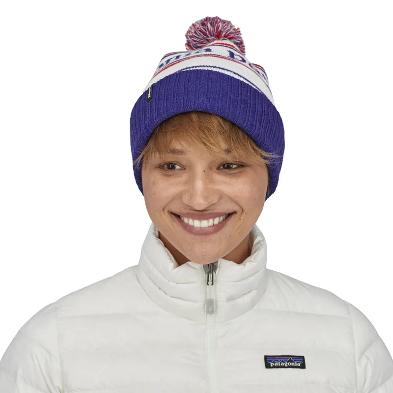 Patagonia Powder Town Beanie in Blue-1