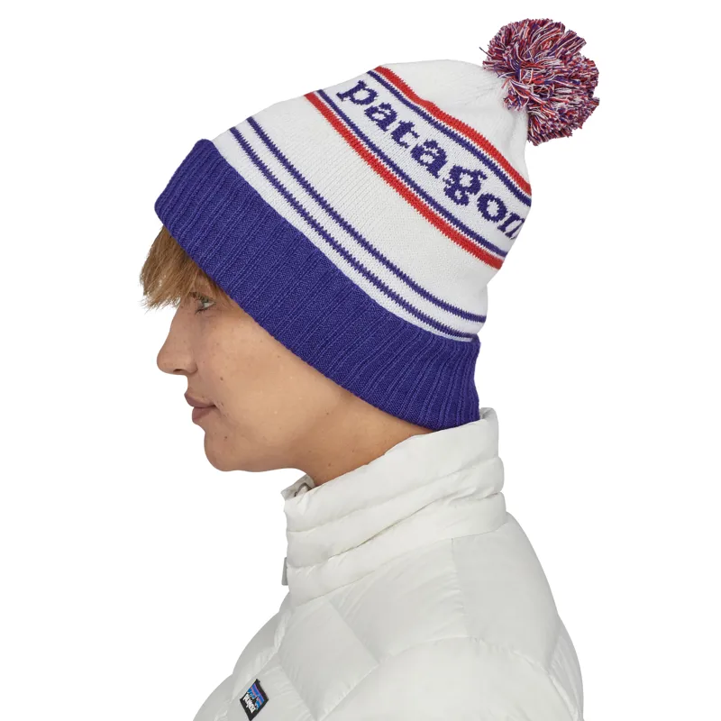 Patagonia Powder Town Beanie in Blue-3