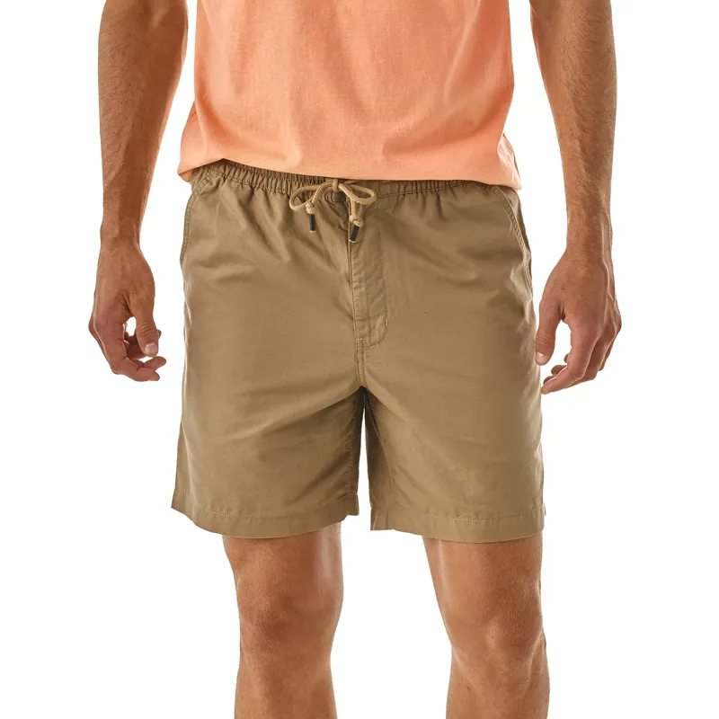 Patagonia Lightweight All-Wear 7in Mens Hemp Volley Shorts in Brown-1