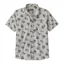 Patagonia Men's Go To Shirt in Summer Plant/Wool White