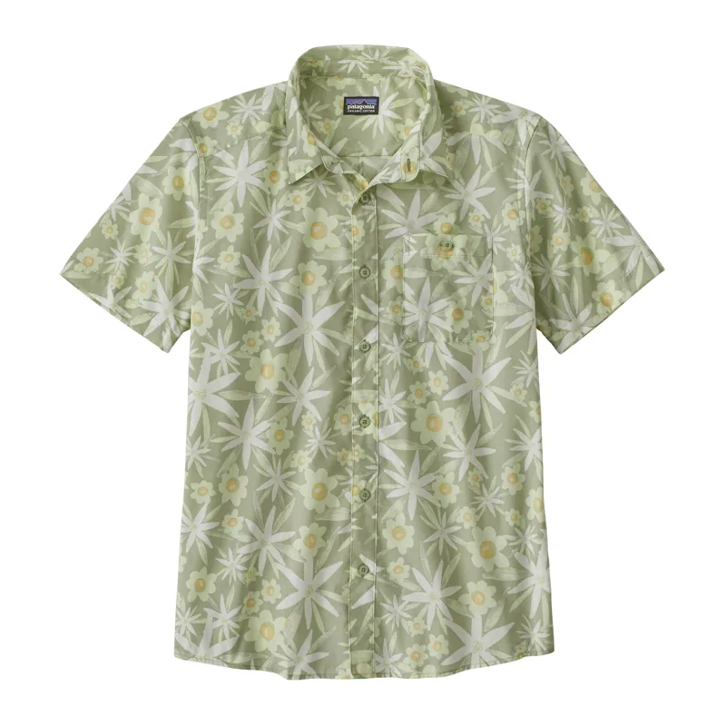 Patagonia Men's Go To Shirt in Vera/Salvia Green