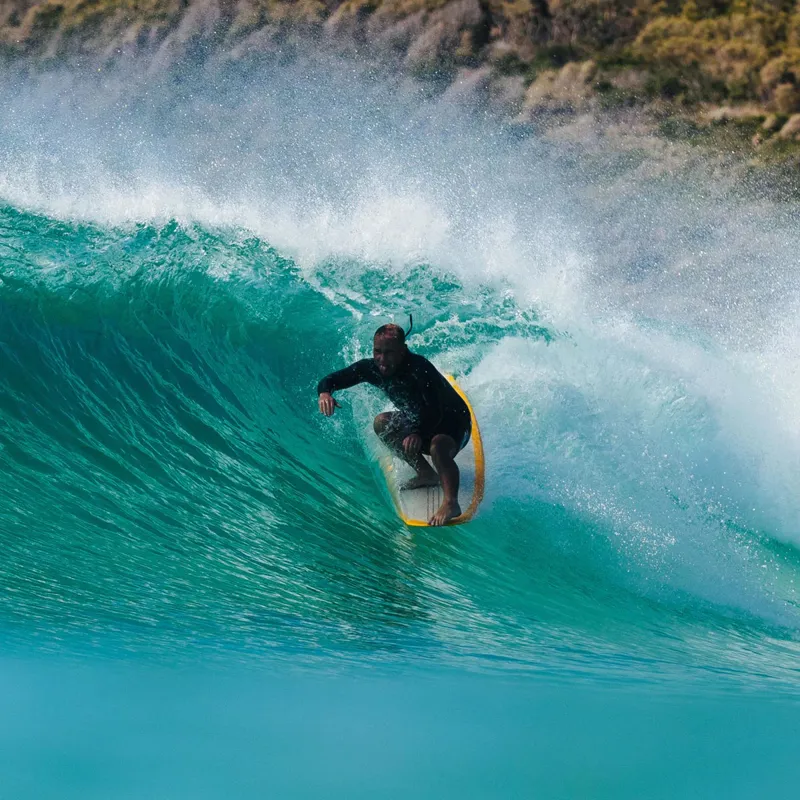 FCS Waxhead PG 10in Single Fin in Black-2