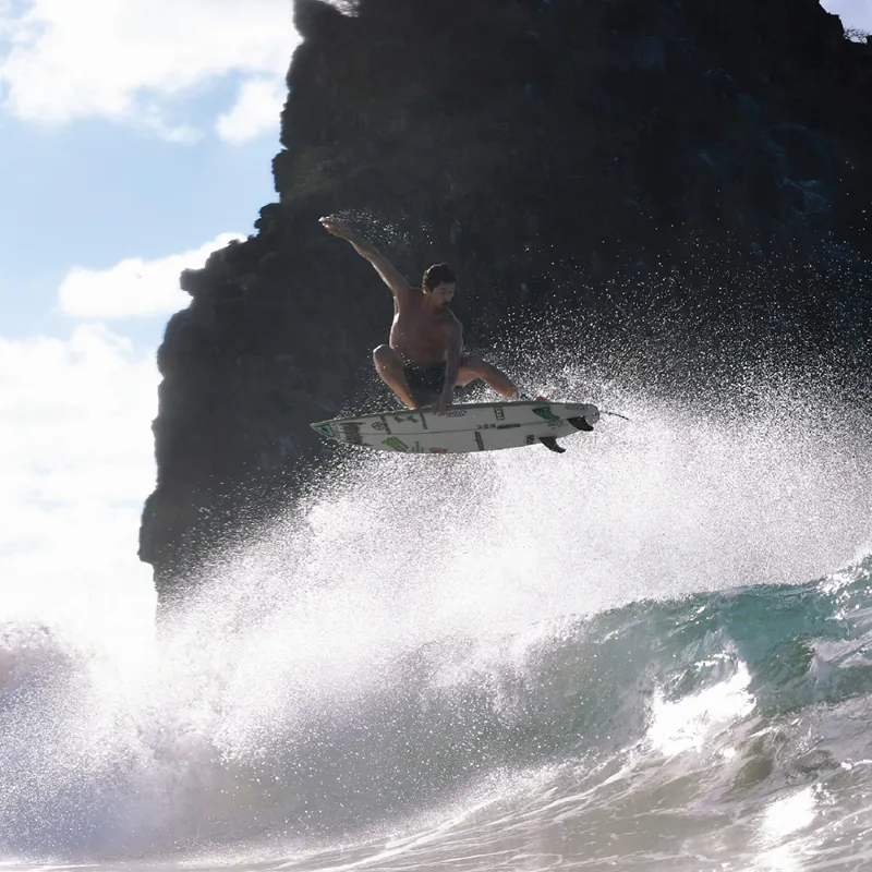 FCS II Yago Dora PG Tri Fin Set in Smoke-3