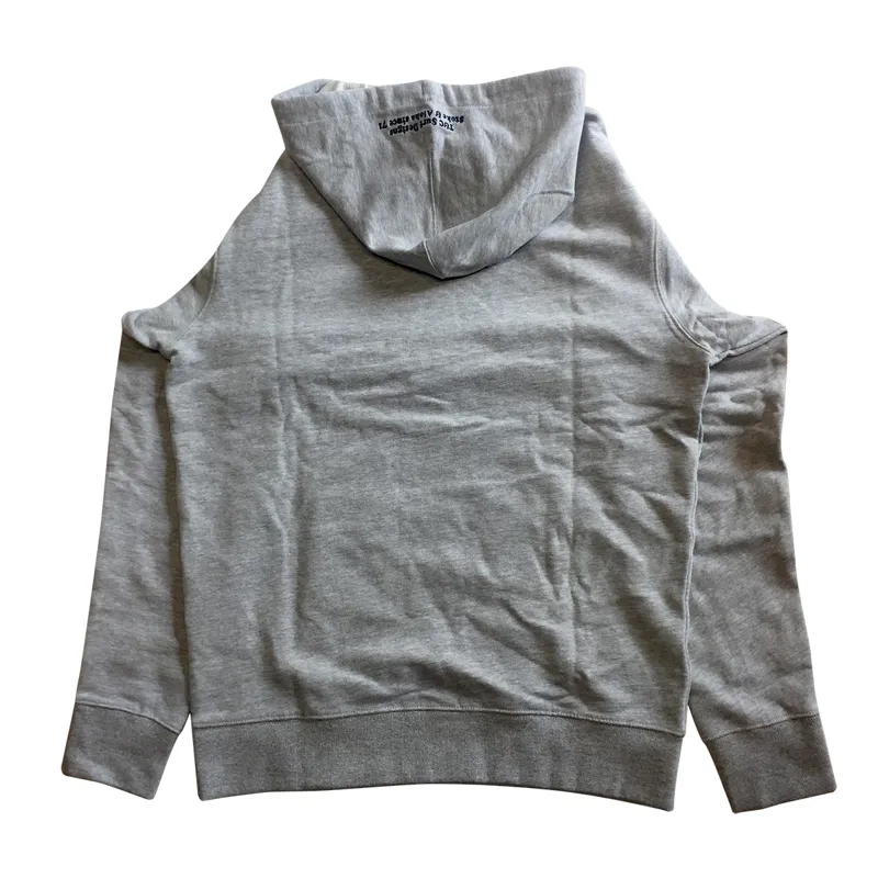 T and C Set YR Rail Hooded Fleece in Heather Grey-1