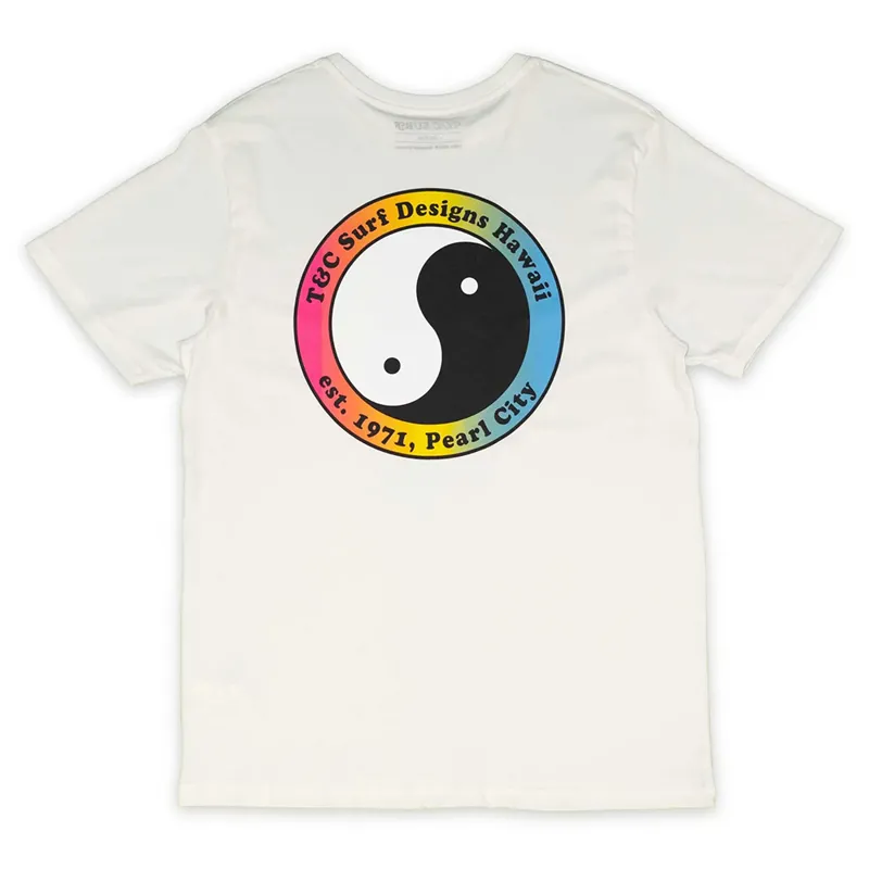 T and C / YY 71 Logo SS Tee / White