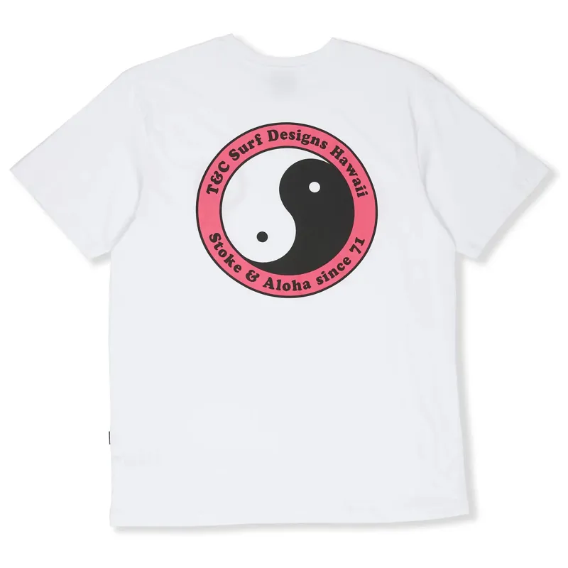T and C Surf Designs YY 71 Logo Tee in White