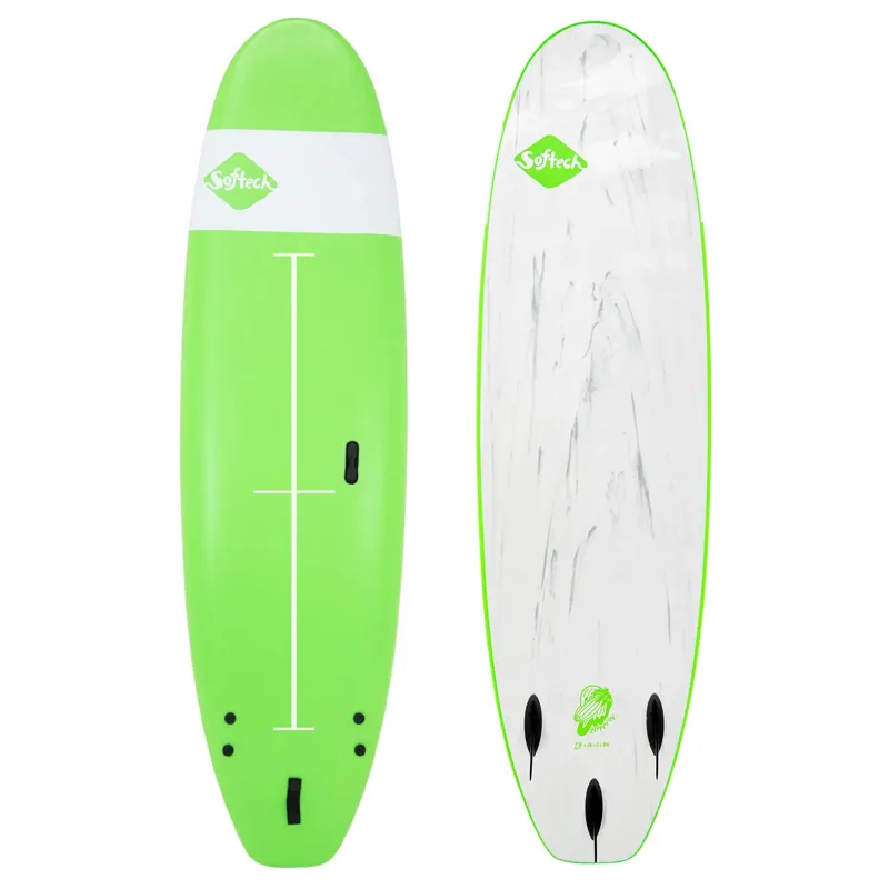 Softech Zeppelin Soft Surfboard in Green