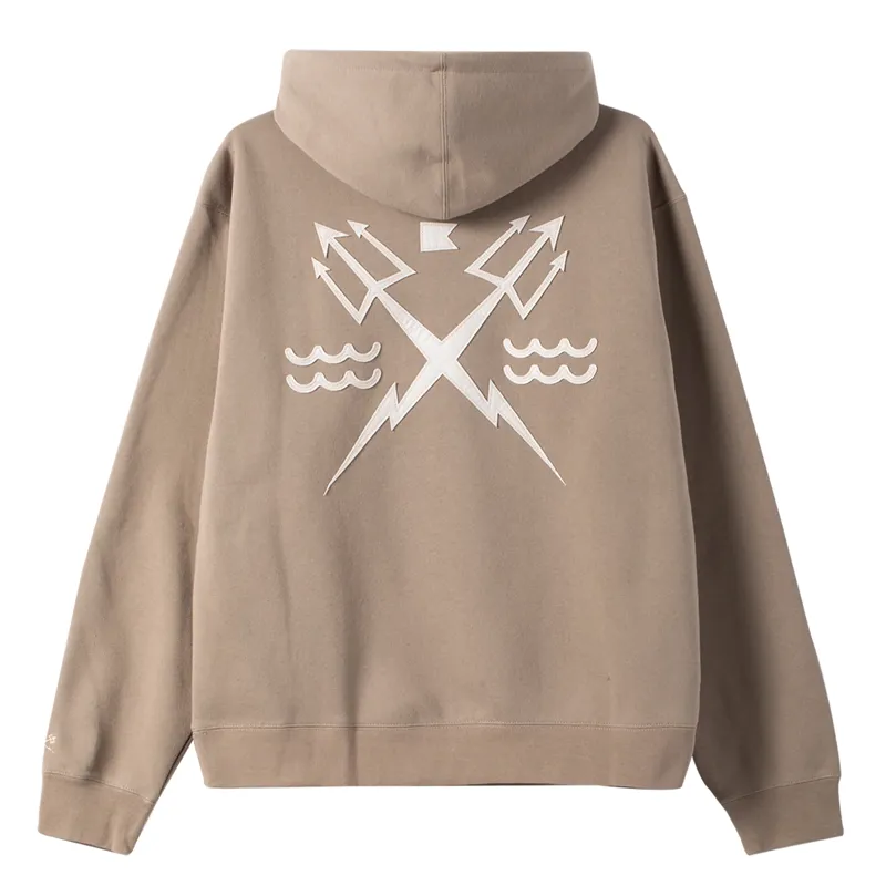 Dark Seas Alamo Heavyweight Hoodie in Timberwold