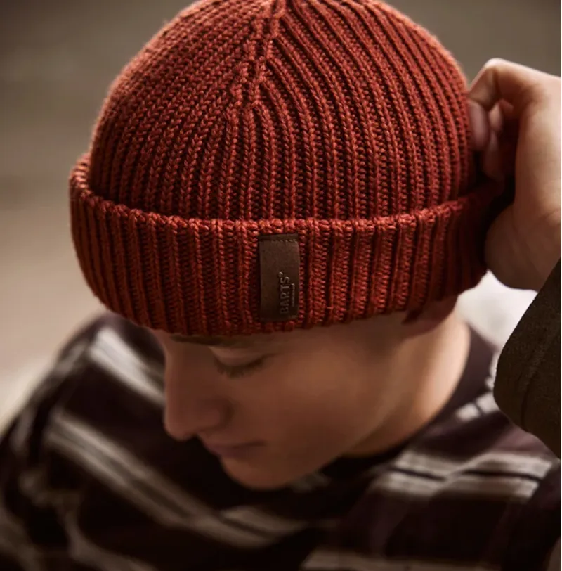 Barts Alexon Beanie in Brick-2