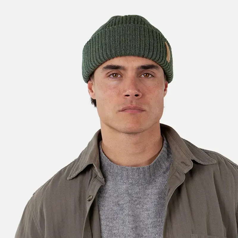 Barts Alexon Beanie in Dark Celadon-1