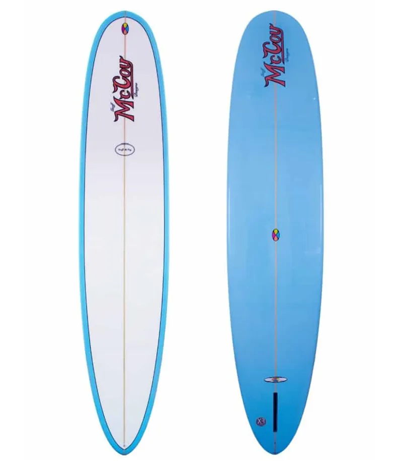 McCoy XF Blue-Polish All Round Mal Surfboard