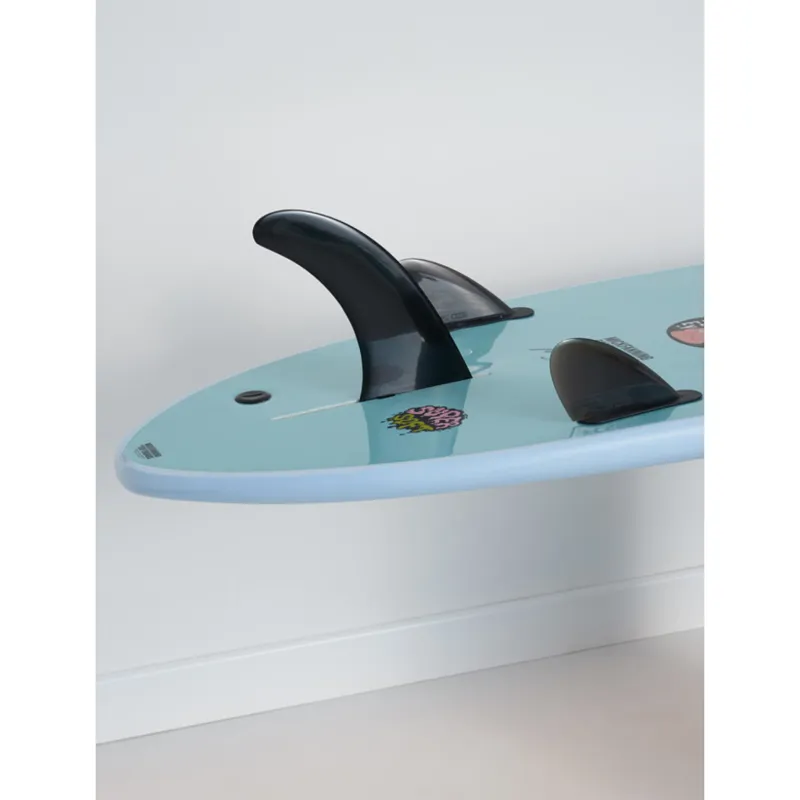Mick Fanning Alley Cat Supersoft Soft Surfboard in Sky/Teal-1