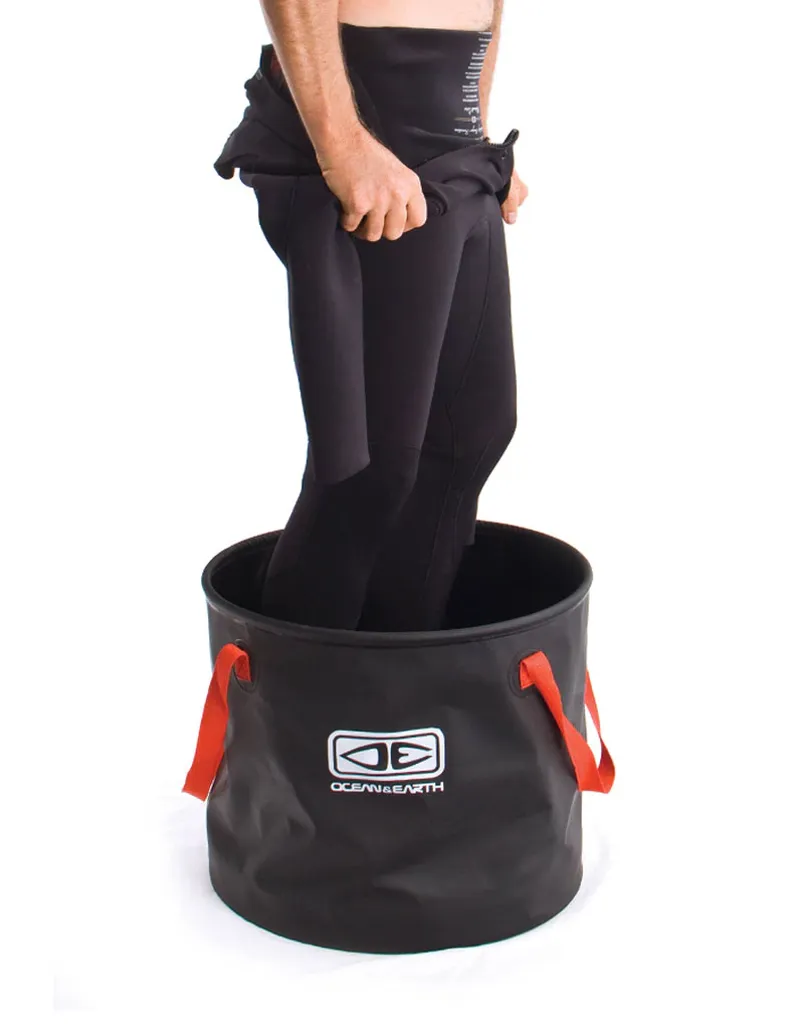 Ocean and Earth High and Dry Wetty Bucket in Black-1