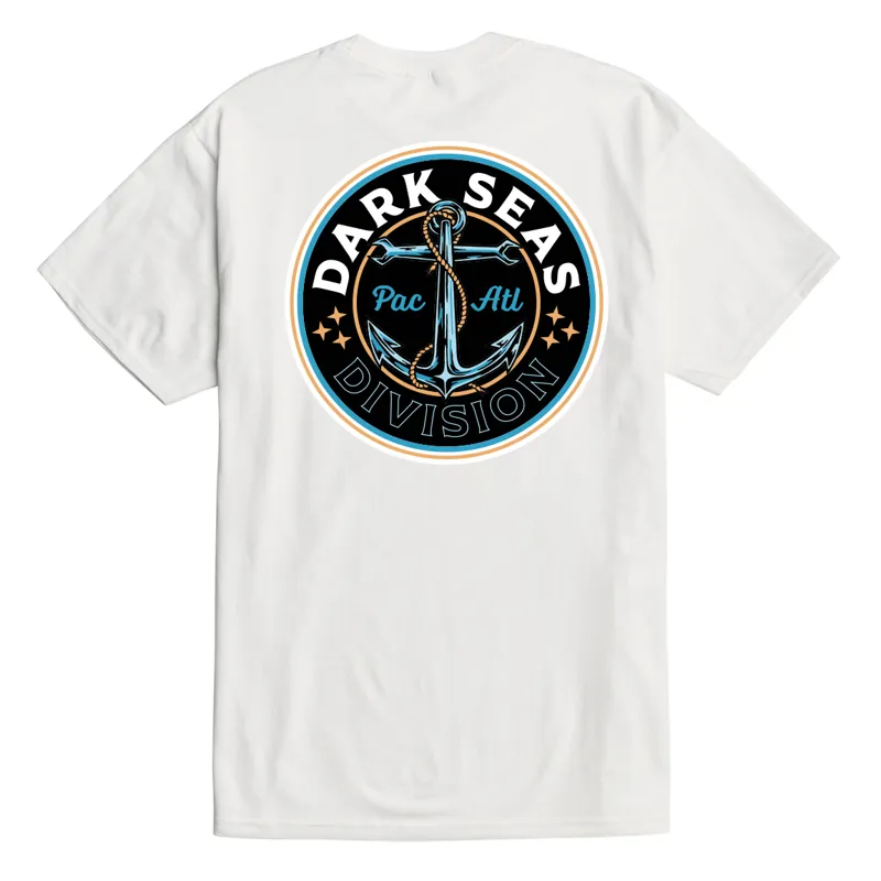 Dark Seas Anchors Up Tee in Vintage White