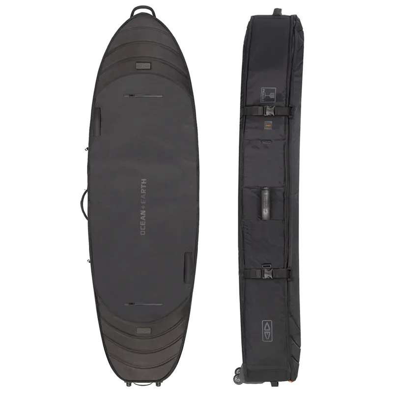 Ocean and Earth Apex Fish/Shortboard Wheeled Travel Boardbag - 4 Boards