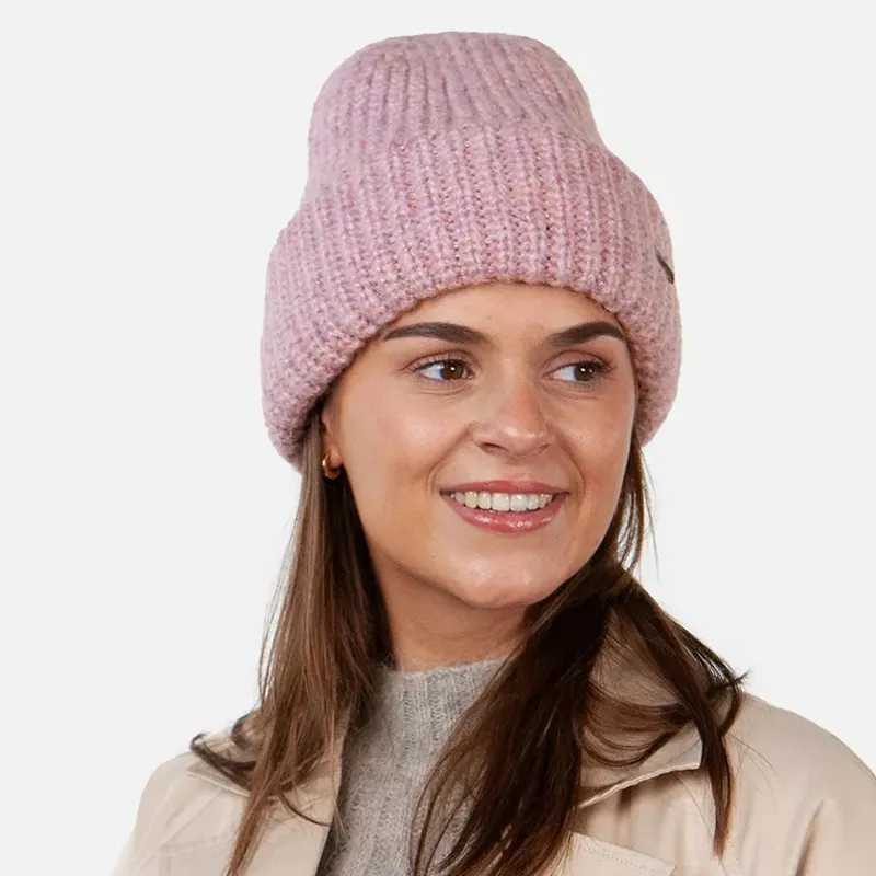 Barts Arugama Beanie in Mauve-1