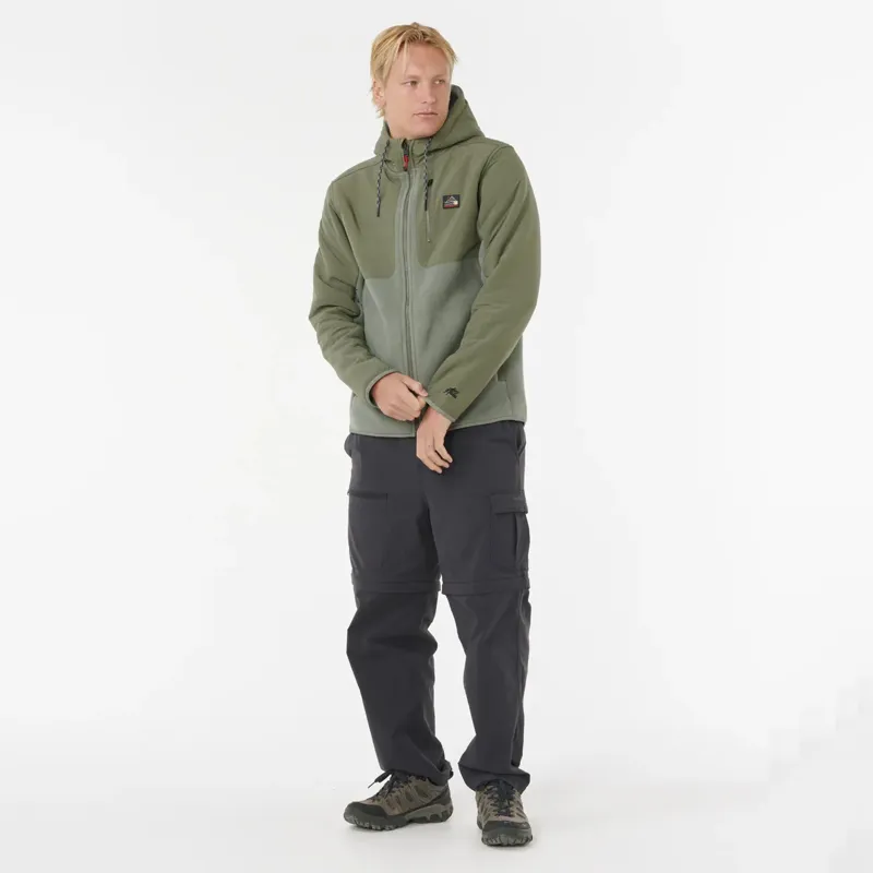 Rip Curl Anti-Series Search Hoodie in Cactus Green-3