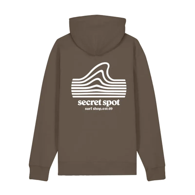 Secret Spot Logo Hoodie in Moonstone
