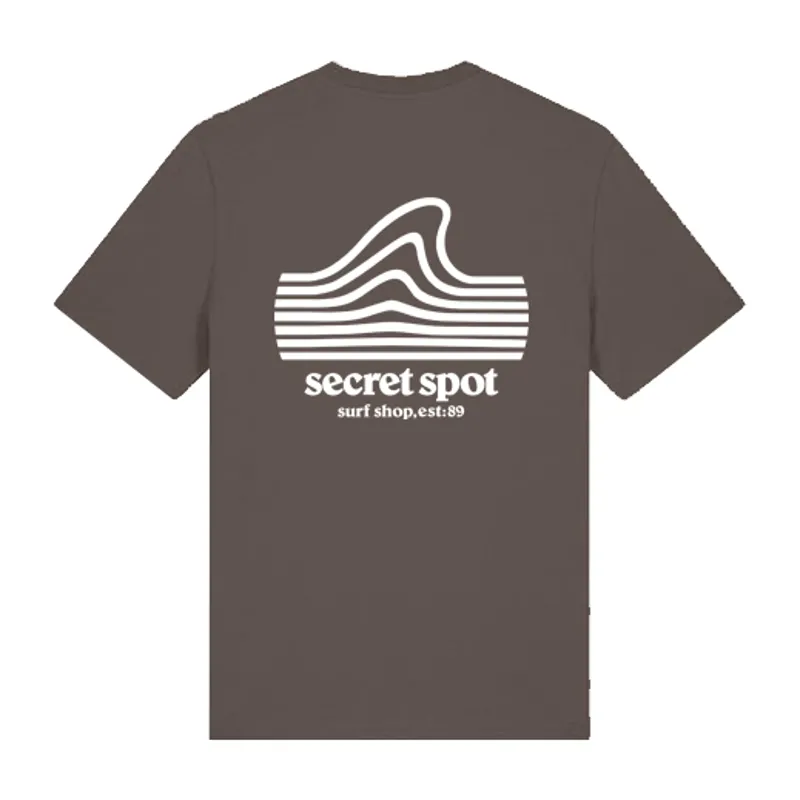 Secret Spot Logo T-Shirt in Mocha