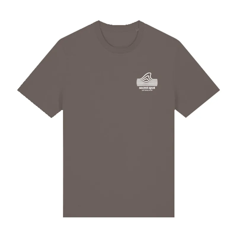 Secret Spot Logo T-Shirt in Mocha-1