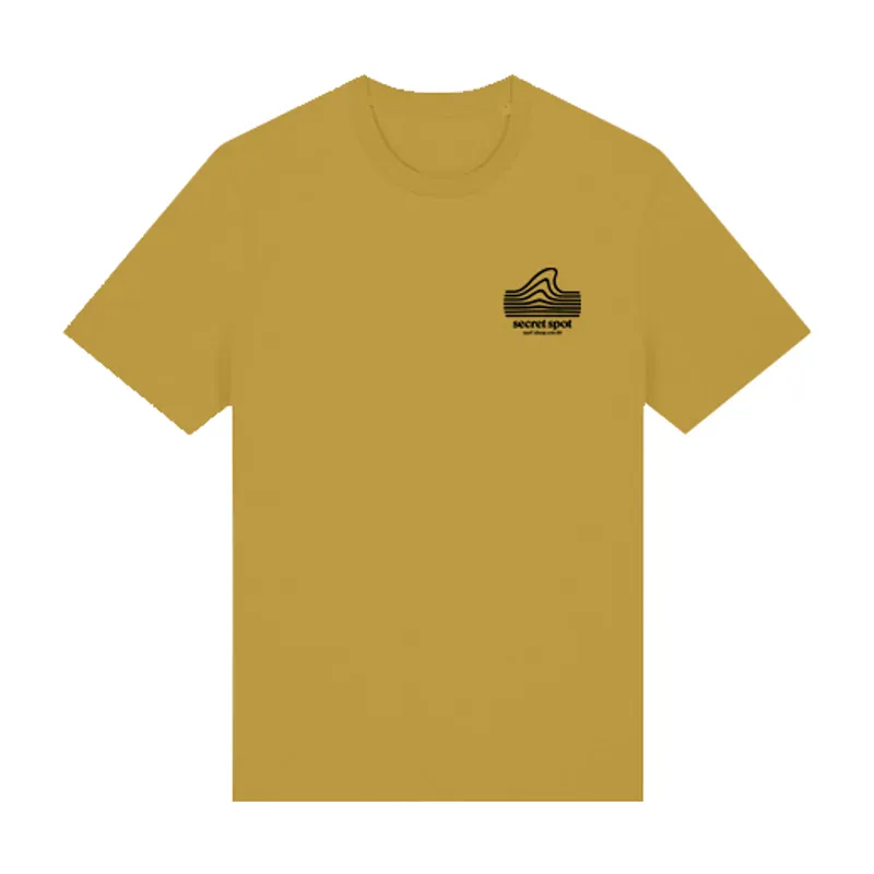Secret Spot Logo T-Shirt in Ochre-1
